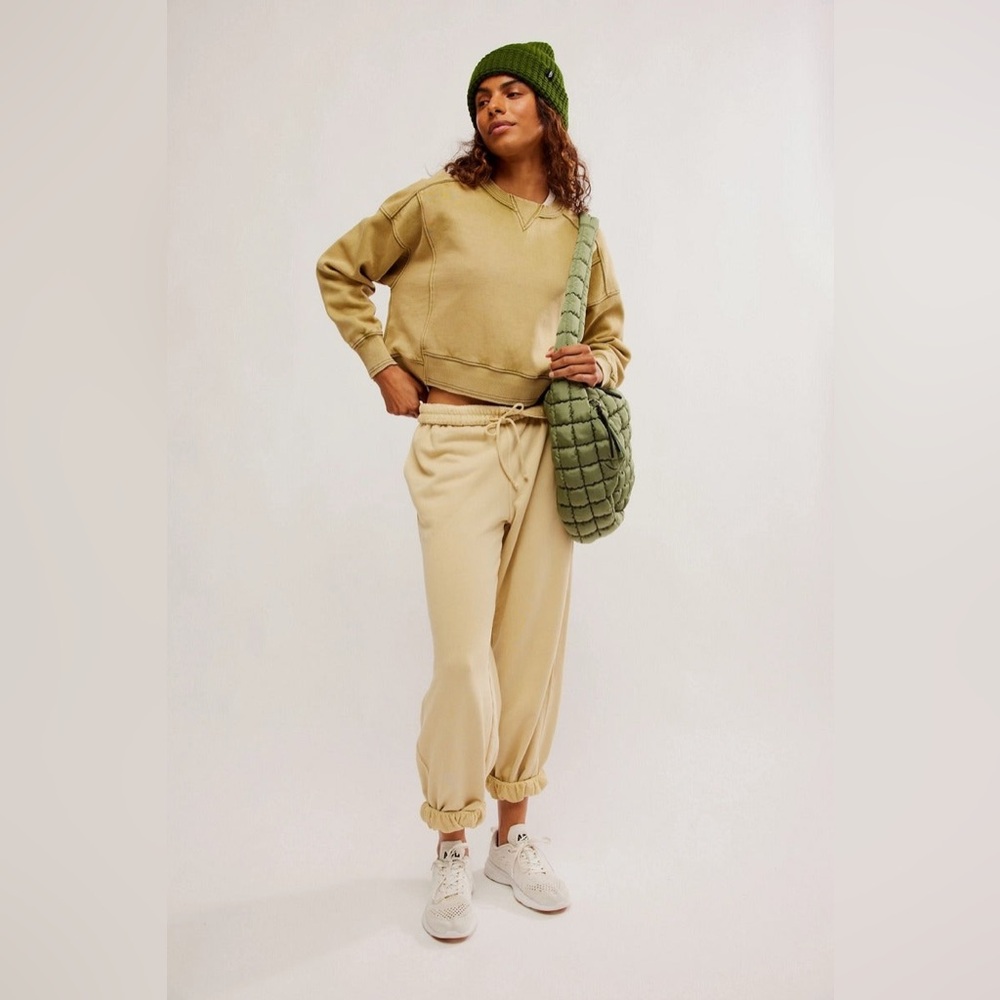 FREE PEOPLE - INTERCEPT PULLOVER IN HARVEST GOLD - Picture 2 of 14